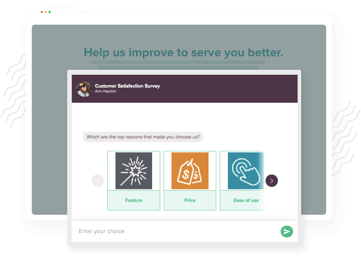 create chatbot- inline embed surveys SurveySparrow