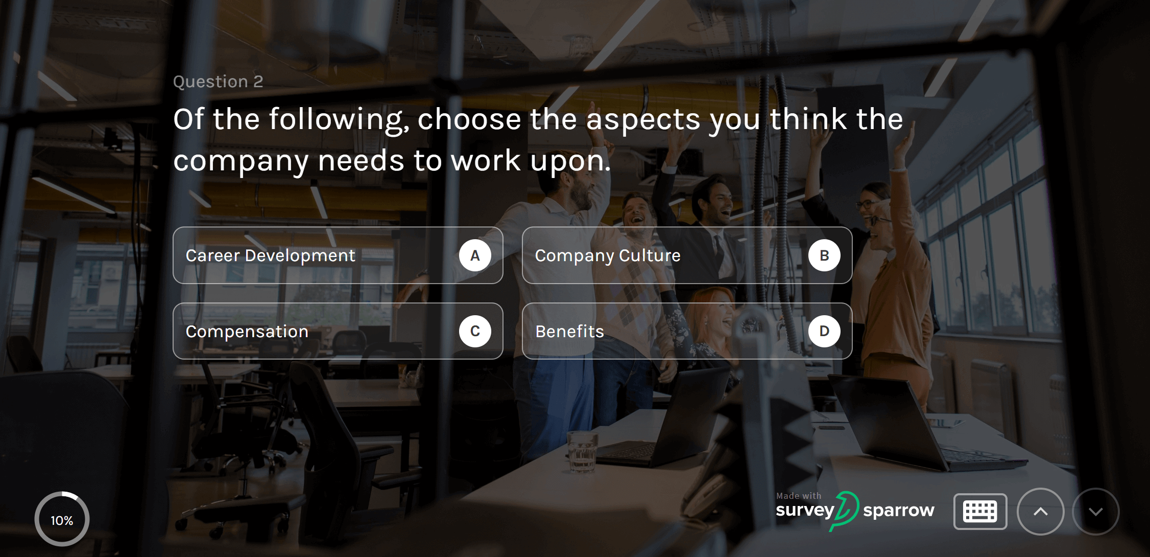 employee engagement survey questions.